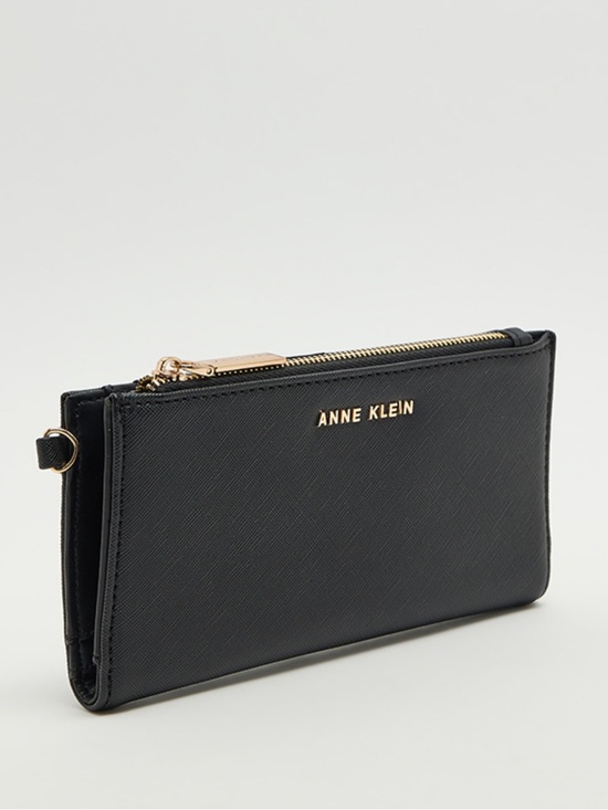 Anne Klein Handbags - Anne Klein Black Wallet Classy Chic